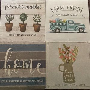 4 Farmhouse Calendar Bundle, perfect for crafting